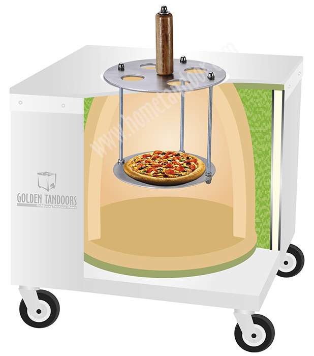 Tandoori Oven Pizza Kit 3 Stack Pizzas in 5 minutes